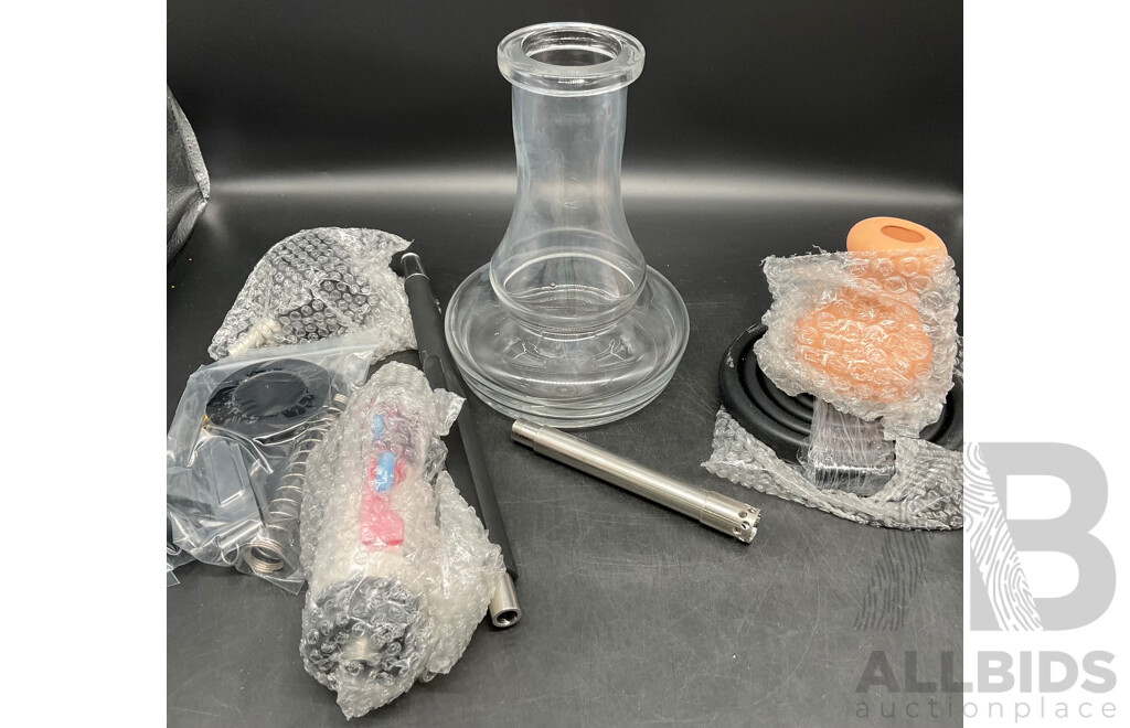 Glass Shisha Hookah with Accessories