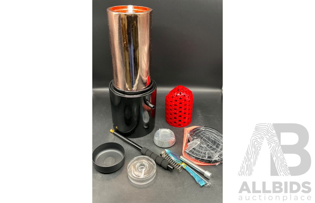 Premium Rose Hookah with Lipstick Shaped