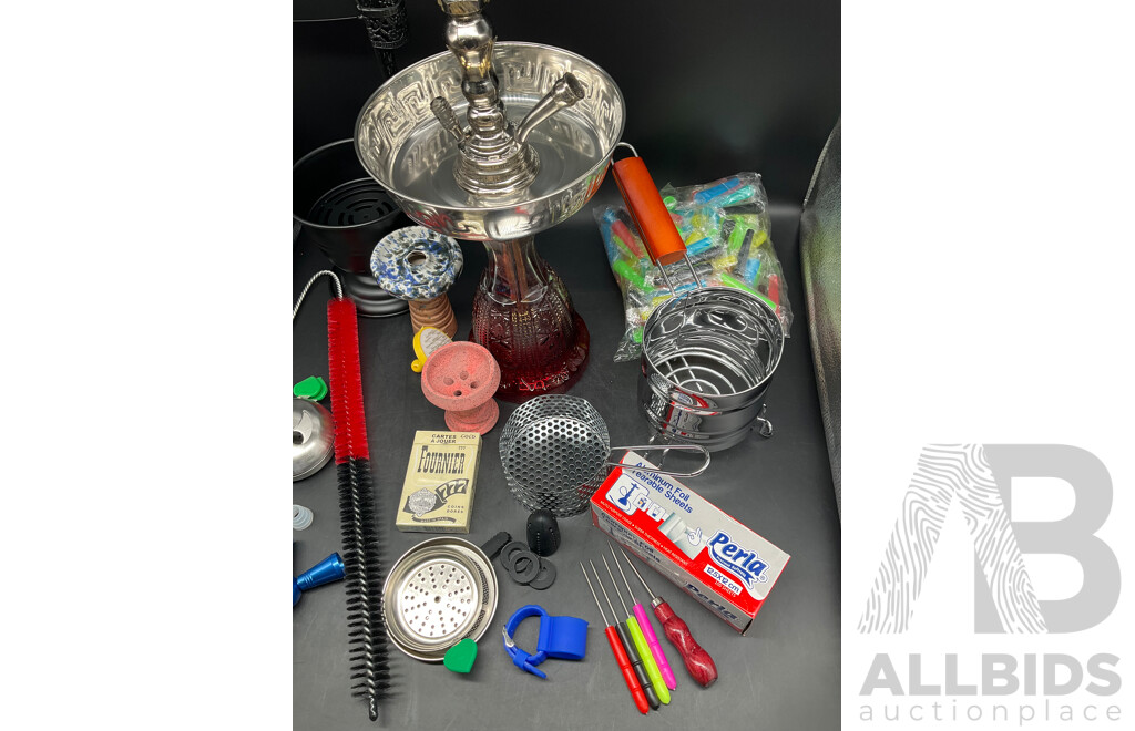 ROTANA Glass Shisha Hookah  with Accessories