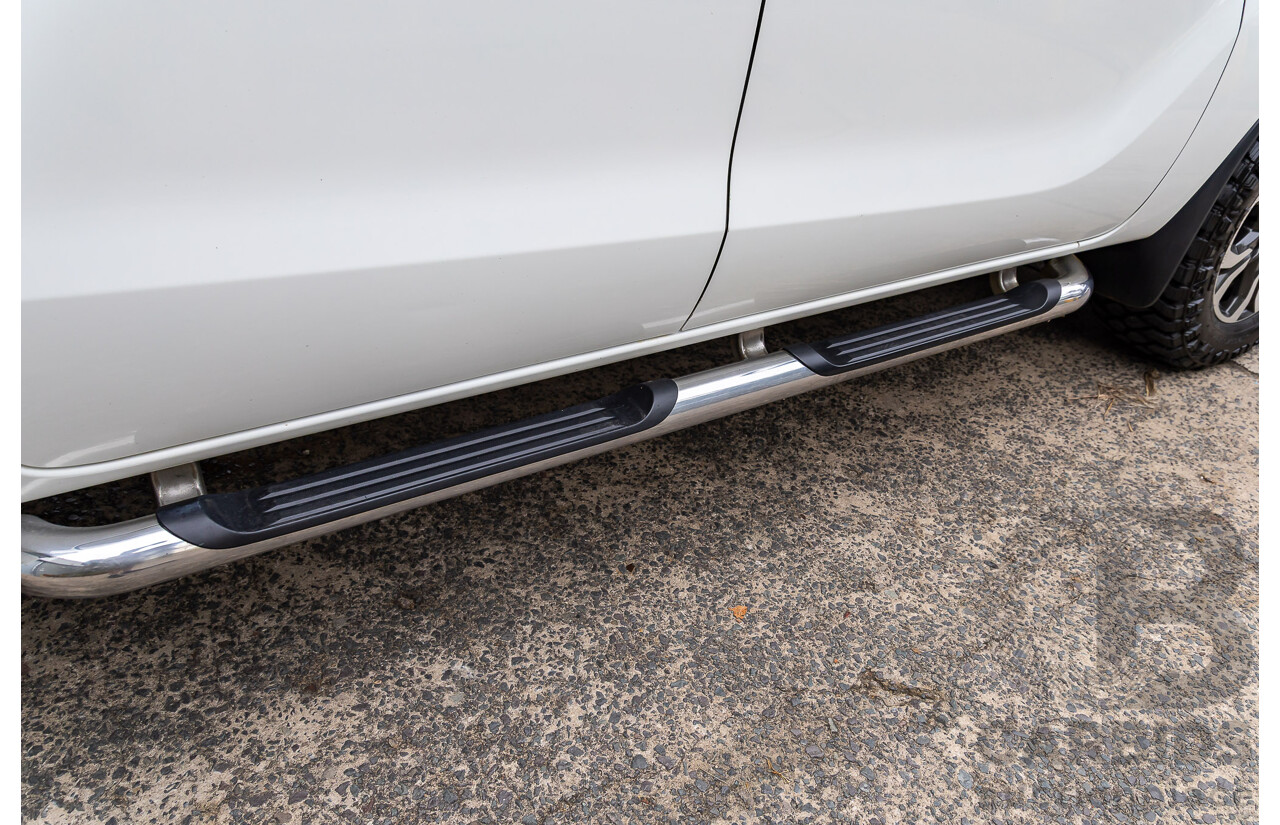 04/2017 Mazda BT-50 XTR (4x4) MY16 Dual Cab Utility Cool White Turbo Diesel 3.2L