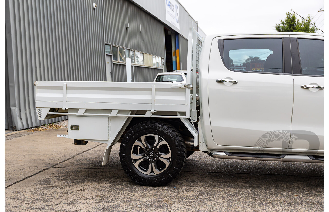 04/2017 Mazda BT-50 XTR (4x4) MY16 Dual Cab Utility Cool White Turbo Diesel 3.2L