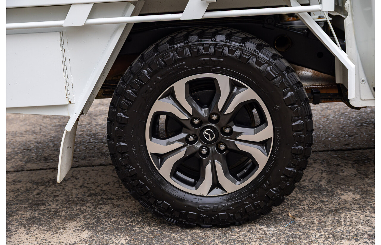 04/2017 Mazda BT-50 XTR (4x4) MY16 Dual Cab Utility Cool White Turbo Diesel 3.2L