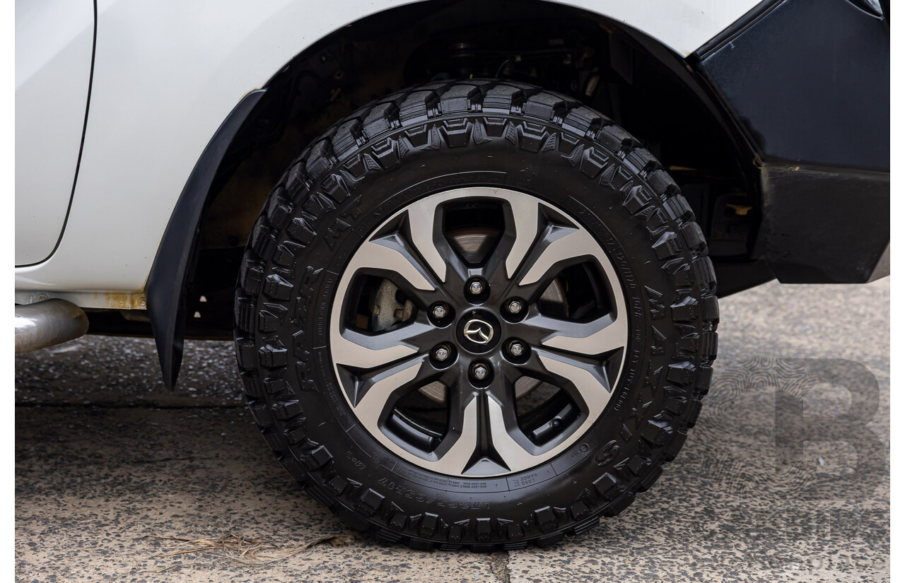 04/2017 Mazda BT-50 XTR (4x4) MY16 Dual Cab Utility Cool White Turbo Diesel 3.2L