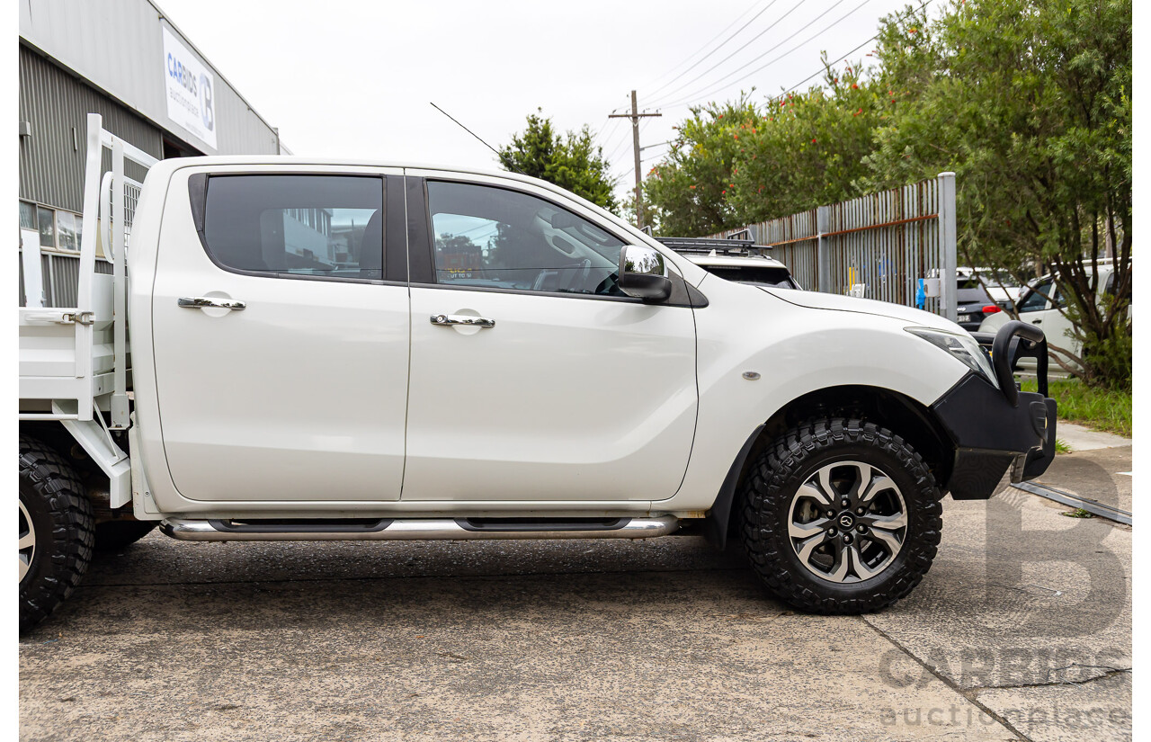 04/2017 Mazda BT-50 XTR (4x4) MY16 Dual Cab Utility Cool White Turbo Diesel 3.2L