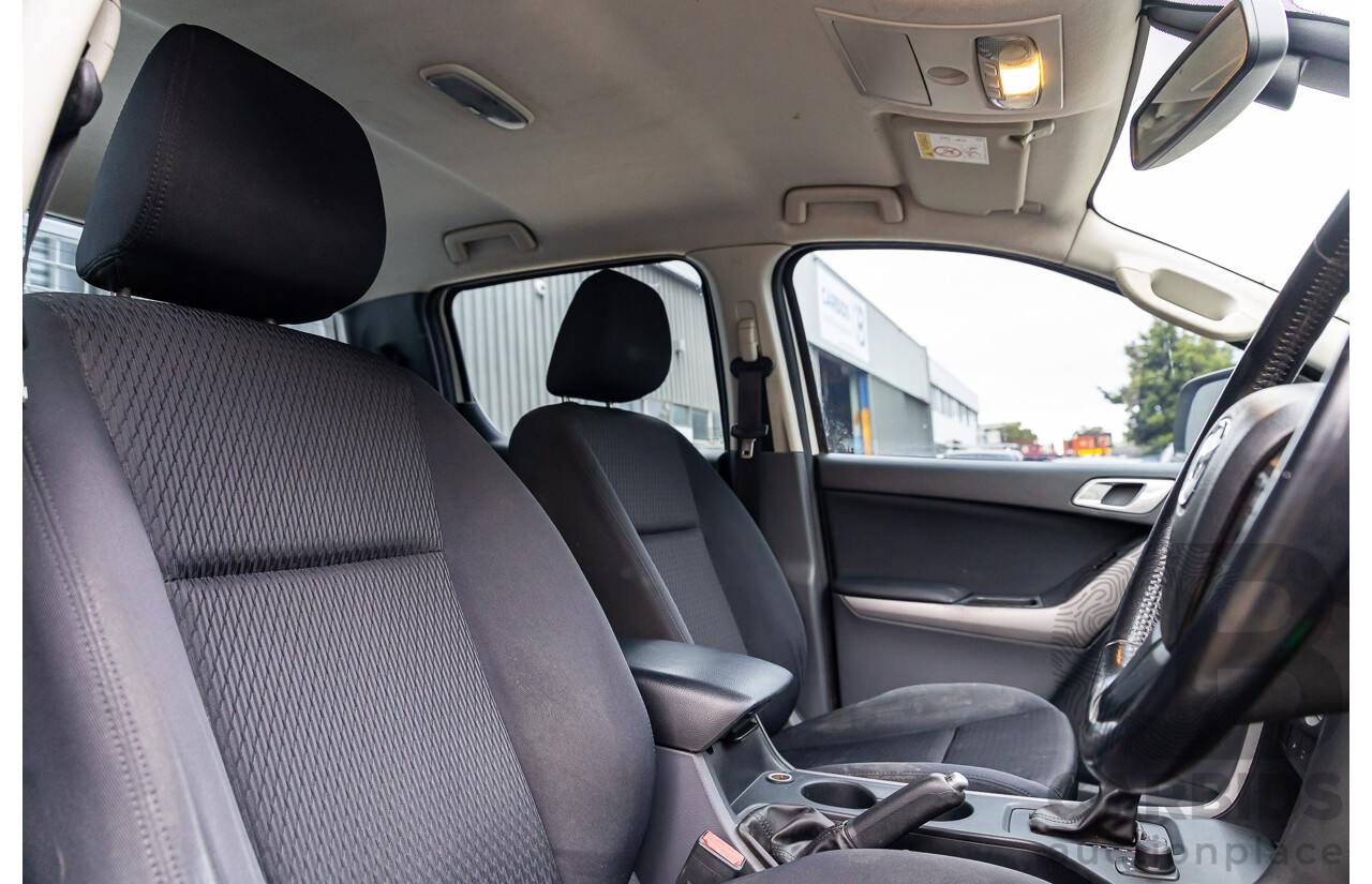 04/2017 Mazda BT-50 XTR (4x4) MY16 Dual Cab Utility Cool White Turbo Diesel 3.2L