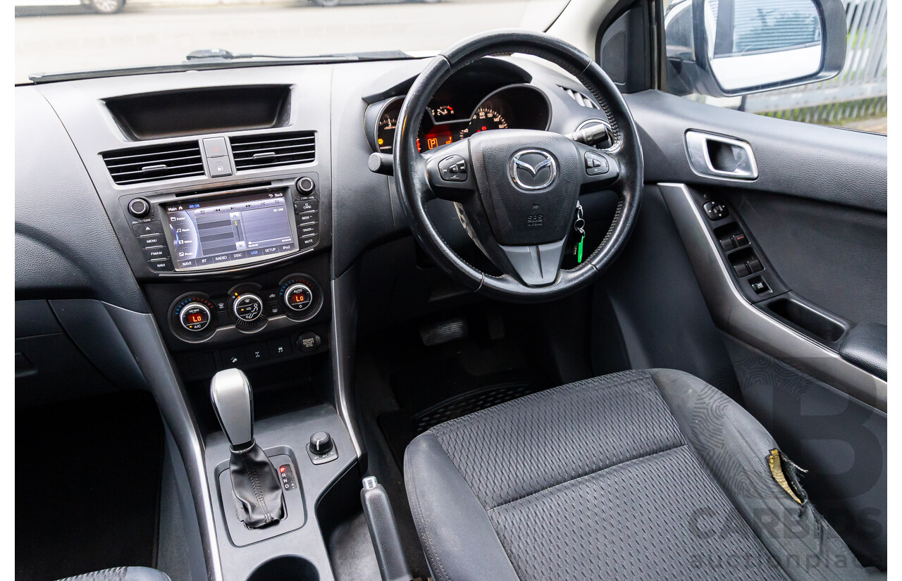 04/2017 Mazda BT-50 XTR (4x4) MY16 Dual Cab Utility Cool White Turbo Diesel 3.2L