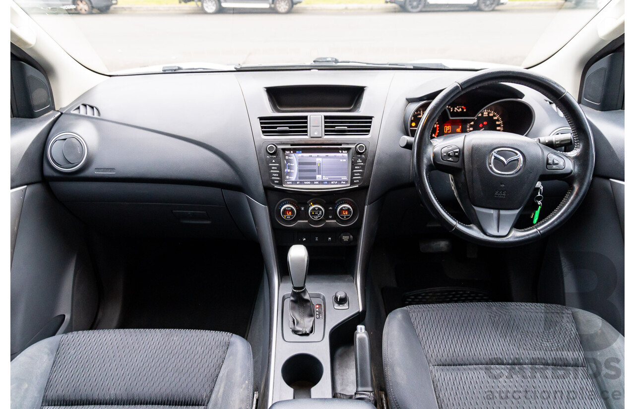04/2017 Mazda BT-50 XTR (4x4) MY16 Dual Cab Utility Cool White Turbo Diesel 3.2L