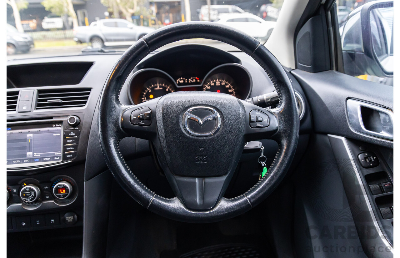 04/2017 Mazda BT-50 XTR (4x4) MY16 Dual Cab Utility Cool White Turbo Diesel 3.2L