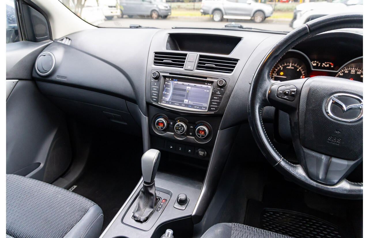 04/2017 Mazda BT-50 XTR (4x4) MY16 Dual Cab Utility Cool White Turbo Diesel 3.2L