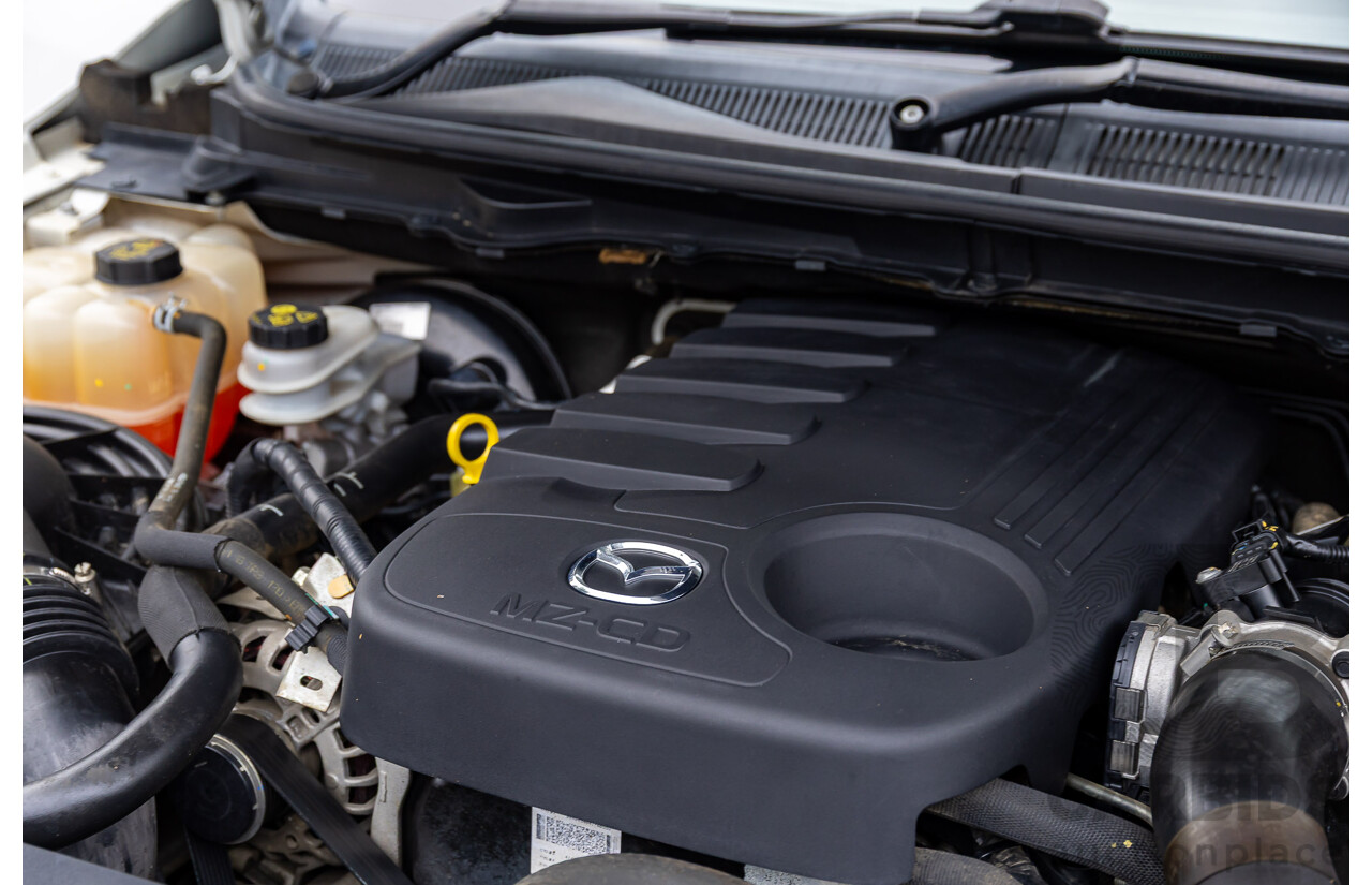 04/2017 Mazda BT-50 XTR (4x4) MY16 Dual Cab Utility Cool White Turbo Diesel 3.2L