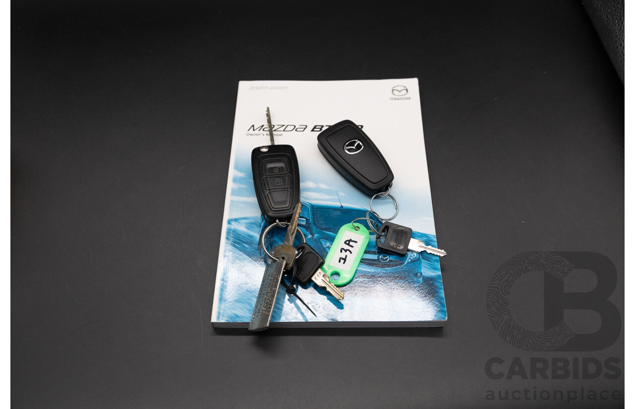 04/2017 Mazda BT-50 XTR (4x4) MY16 Dual Cab Utility Cool White Turbo Diesel 3.2L