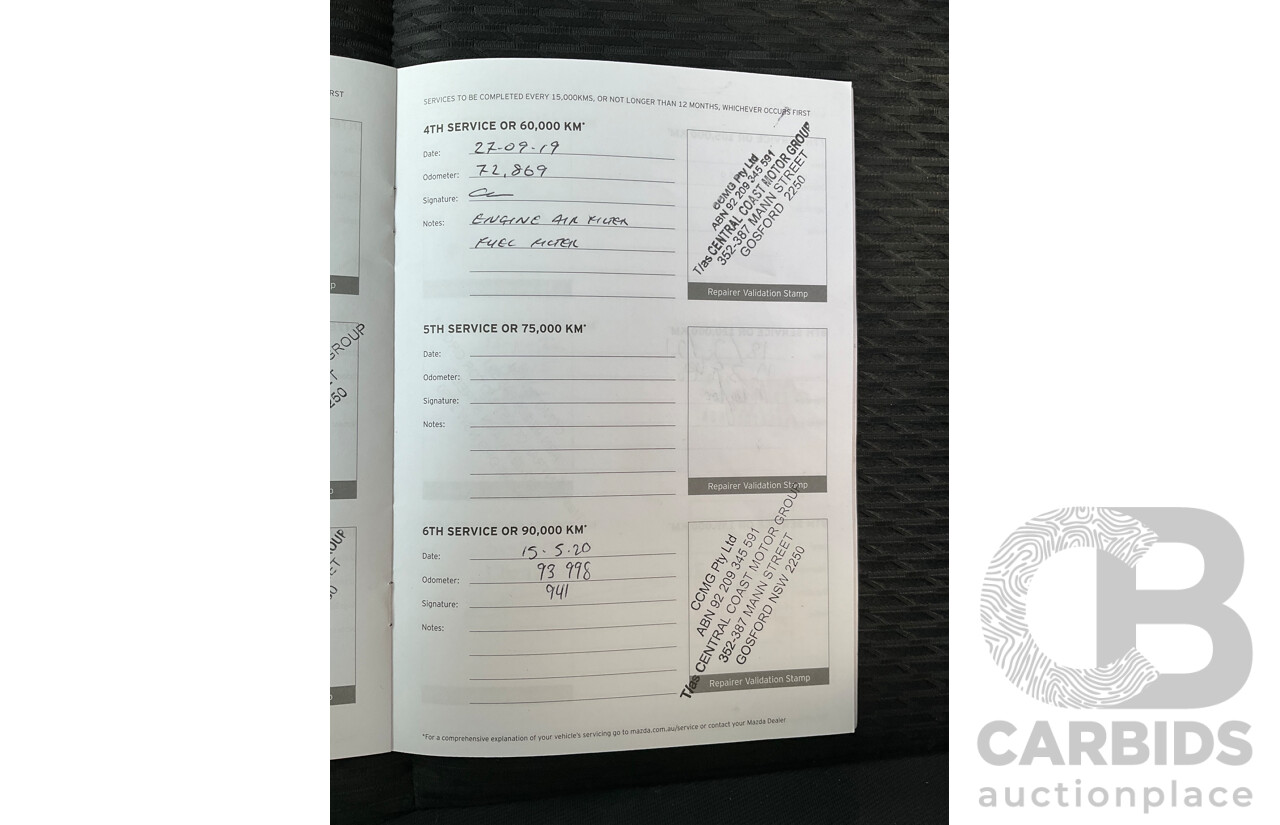 04/2017 Mazda BT-50 XTR (4x4) MY16 Dual Cab Utility Cool White Turbo Diesel 3.2L