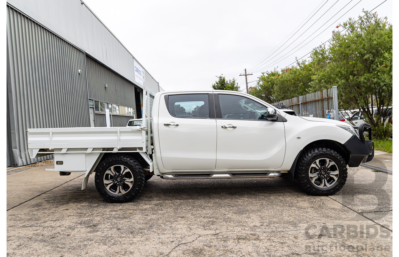 04/2017 Mazda BT-50 XTR (4x4) MY16 Dual Cab Utility Cool White Turbo Diesel 3.2L