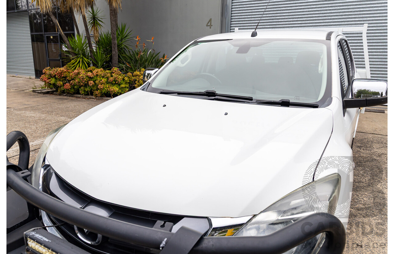 04/2017 Mazda BT-50 XTR (4x4) MY16 Dual Cab Utility Cool White Turbo Diesel 3.2L