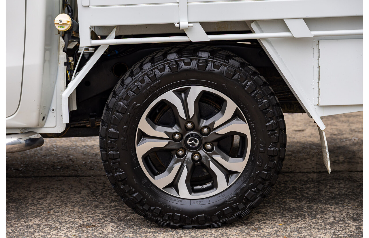 04/2017 Mazda BT-50 XTR (4x4) MY16 Dual Cab Utility Cool White Turbo Diesel 3.2L