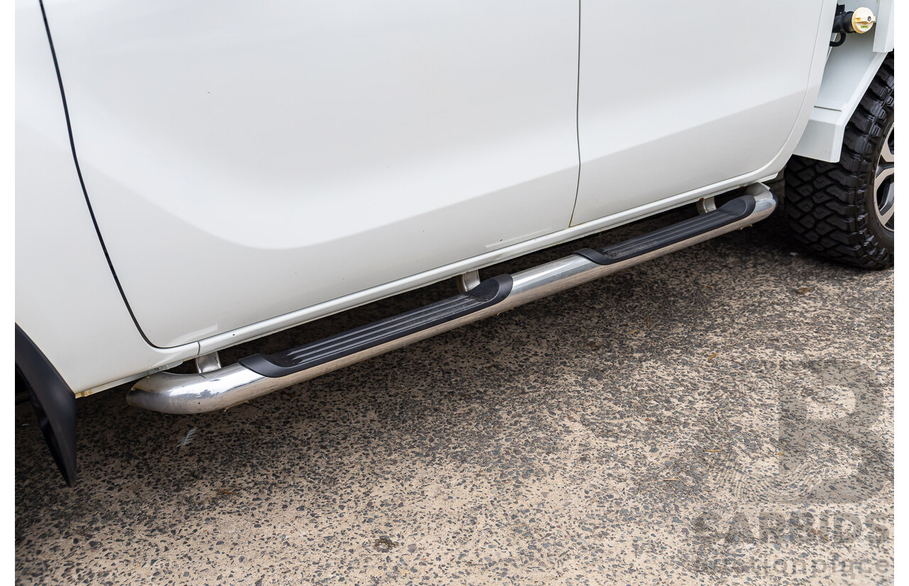 04/2017 Mazda BT-50 XTR (4x4) MY16 Dual Cab Utility Cool White Turbo Diesel 3.2L