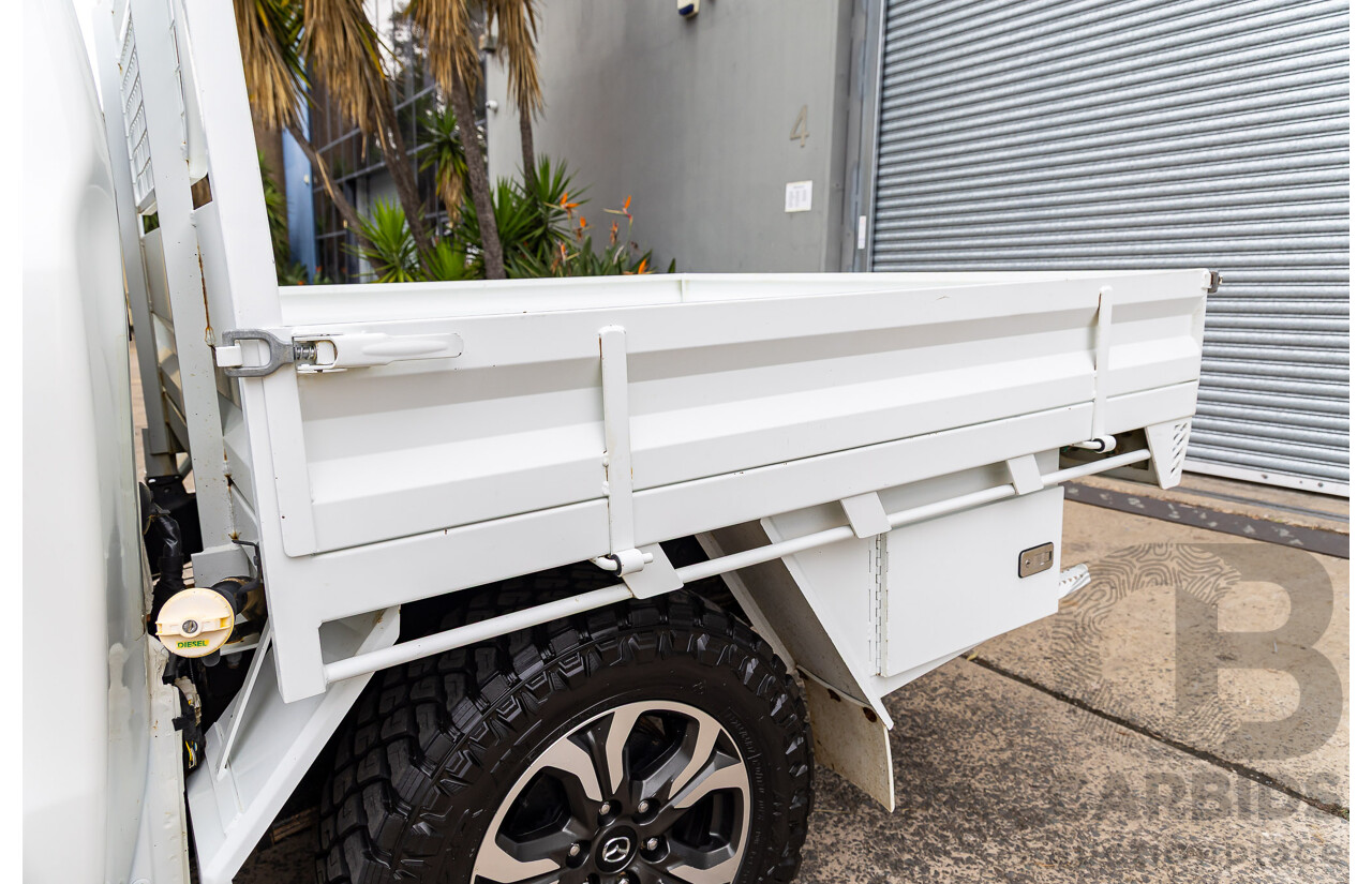 04/2017 Mazda BT-50 XTR (4x4) MY16 Dual Cab Utility Cool White Turbo Diesel 3.2L