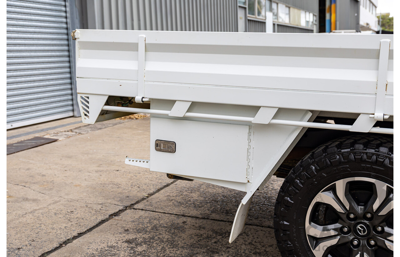 04/2017 Mazda BT-50 XTR (4x4) MY16 Dual Cab Utility Cool White Turbo Diesel 3.2L