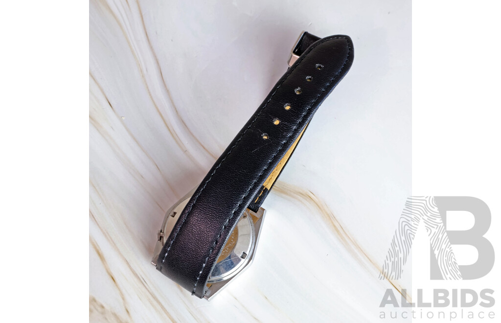 Seiko Vintage Automatic Watch, Japan, 6309-5160 CK, Grey Hexagon Shaped Face, with Movement