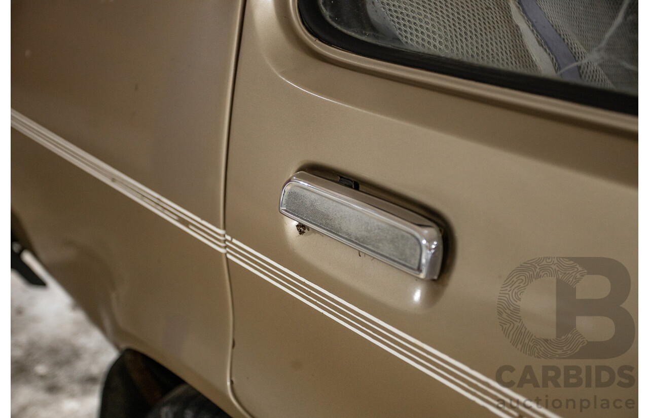 8/1982 Holden TF Gemini 4d Sedan Oyster Metallic 1.6L