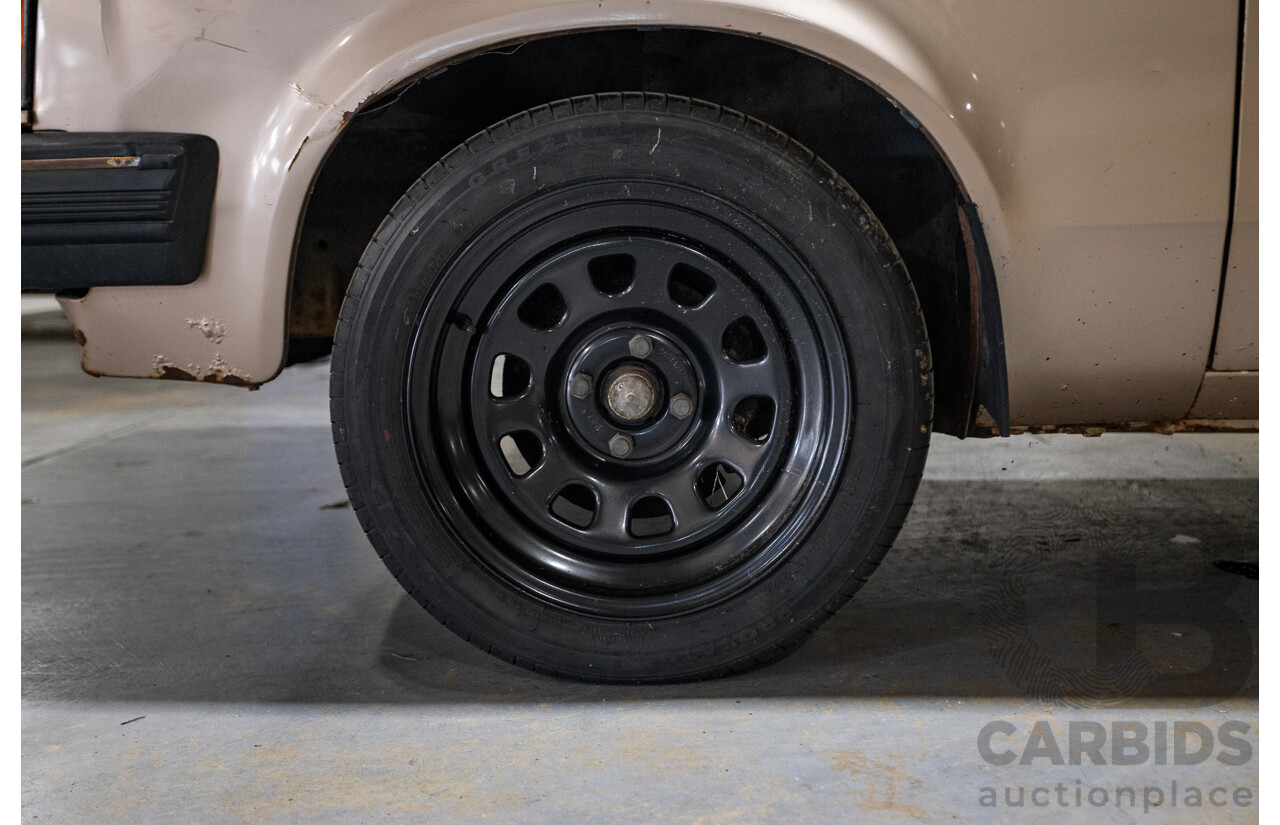 8/1982 Holden TF Gemini 4d Sedan Oyster Metallic 1.6L