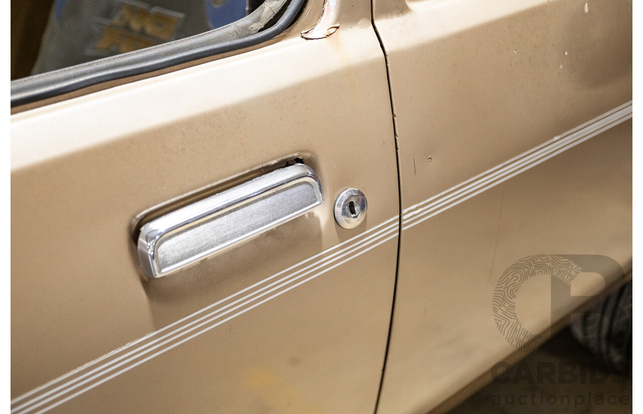 8/1982 Holden TF Gemini 4d Sedan Oyster Metallic 1.6L