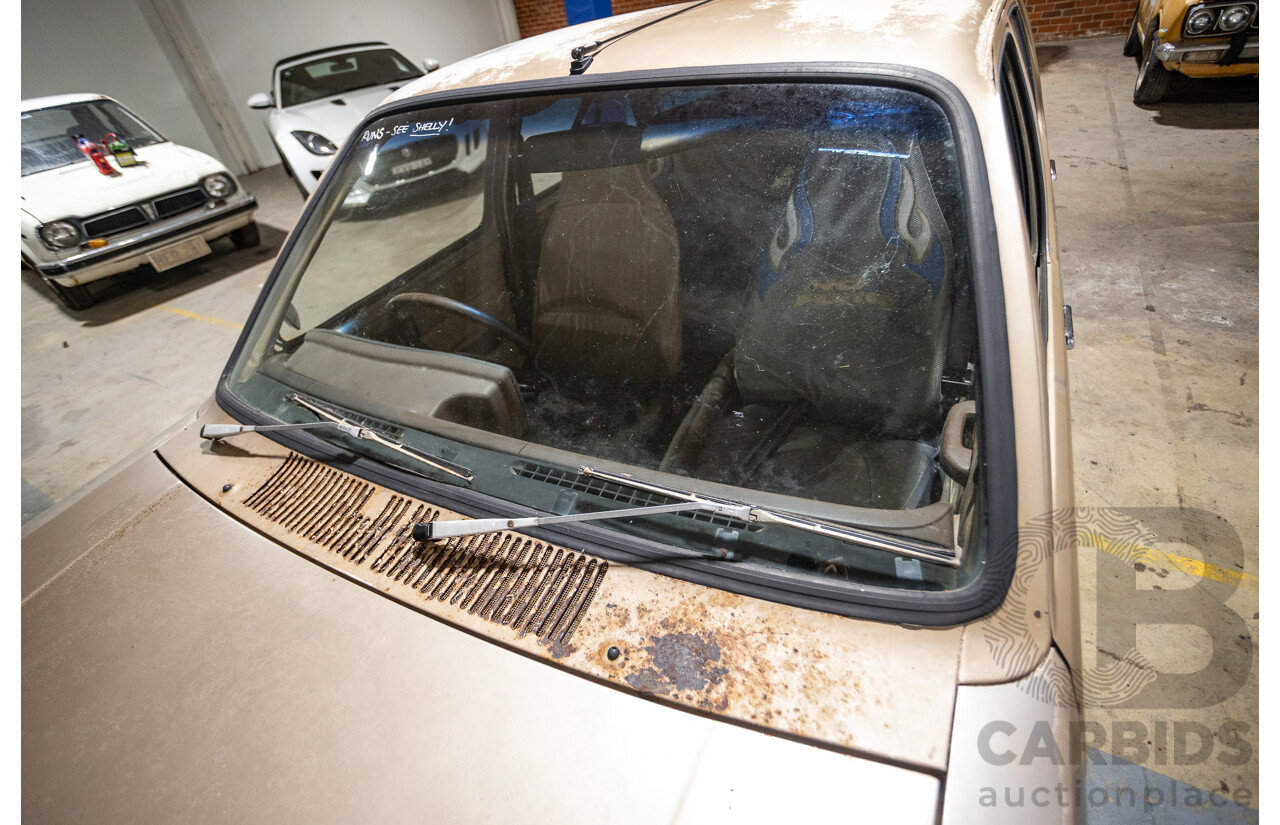 8/1982 Holden TF Gemini 4d Sedan Oyster Metallic 1.6L