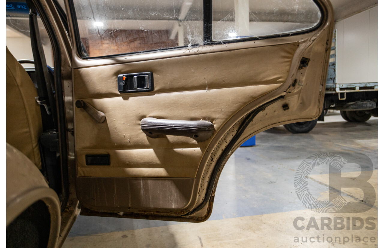 8/1982 Holden TF Gemini 4d Sedan Oyster Metallic 1.6L