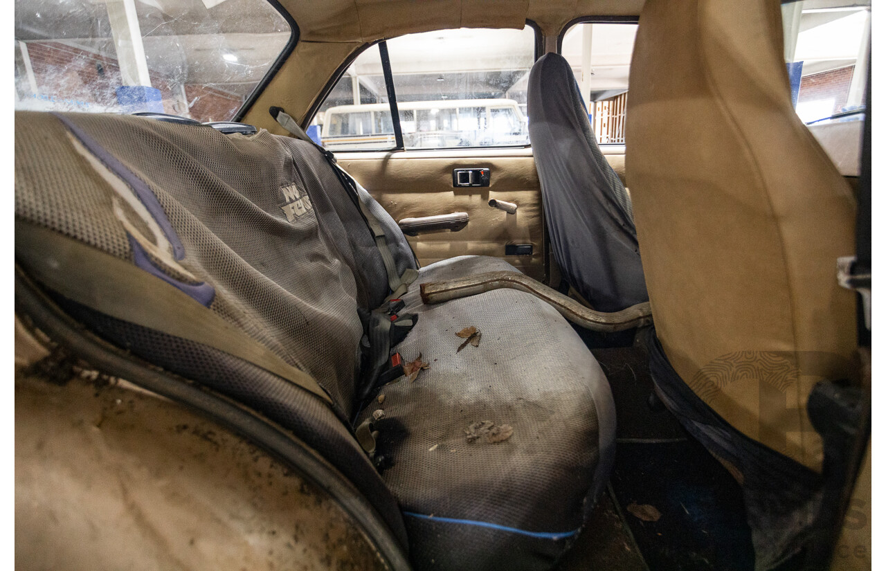 8/1982 Holden TF Gemini 4d Sedan Oyster Metallic 1.6L