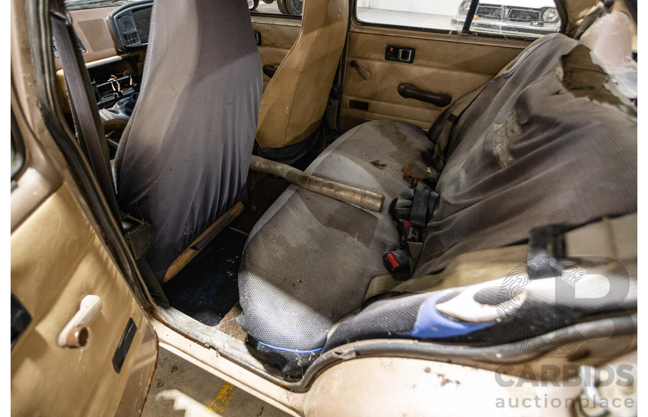 8/1982 Holden TF Gemini 4d Sedan Oyster Metallic 1.6L