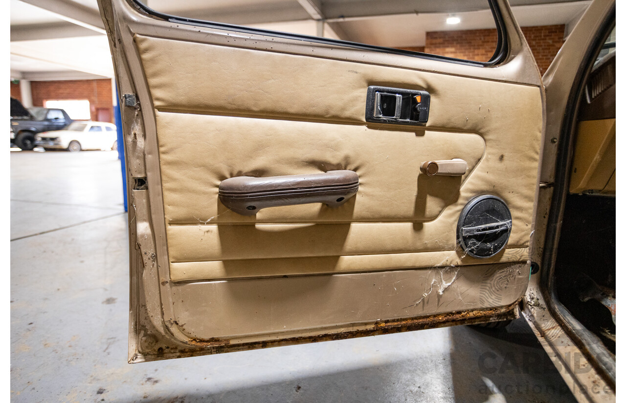 8/1982 Holden TF Gemini 4d Sedan Oyster Metallic 1.6L