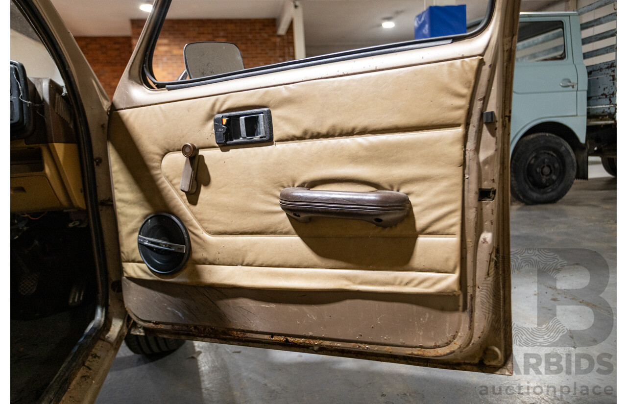 8/1982 Holden TF Gemini 4d Sedan Oyster Metallic 1.6L