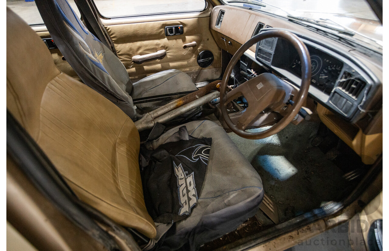 8/1982 Holden TF Gemini 4d Sedan Oyster Metallic 1.6L