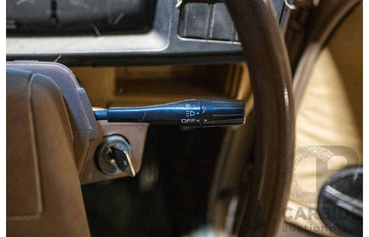 8/1982 Holden TF Gemini 4d Sedan Oyster Metallic 1.6L