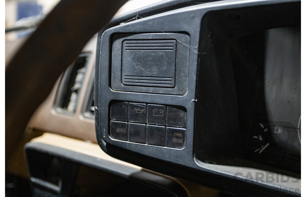 8/1982 Holden TF Gemini 4d Sedan Oyster Metallic 1.6L