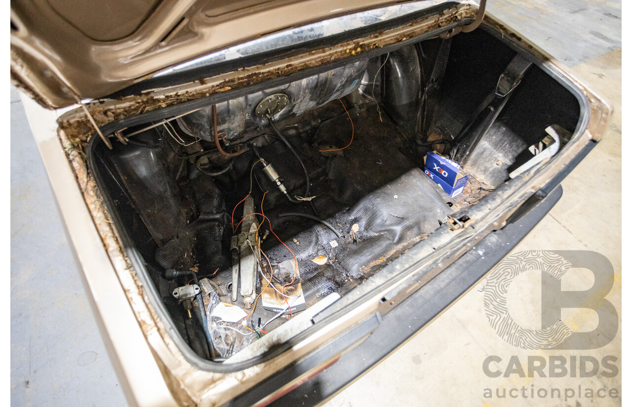 8/1982 Holden TF Gemini 4d Sedan Oyster Metallic 1.6L