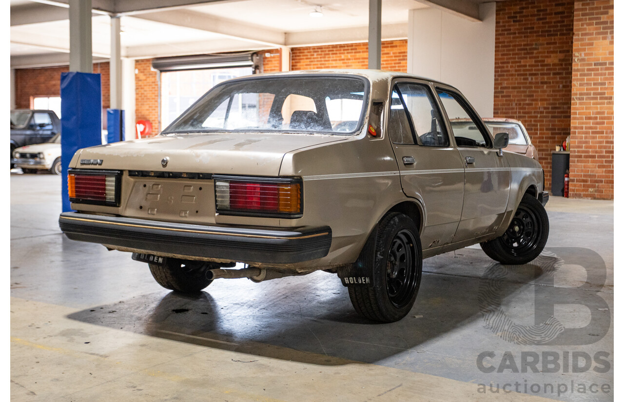 8/1982 Holden TF Gemini 4d Sedan Oyster Metallic 1.6L