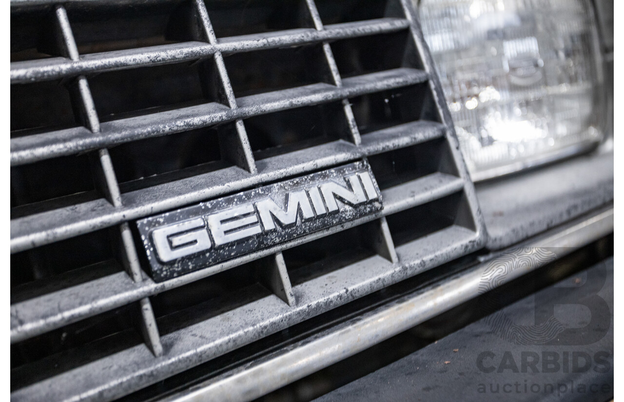 8/1982 Holden TF Gemini 4d Sedan Oyster Metallic 1.6L