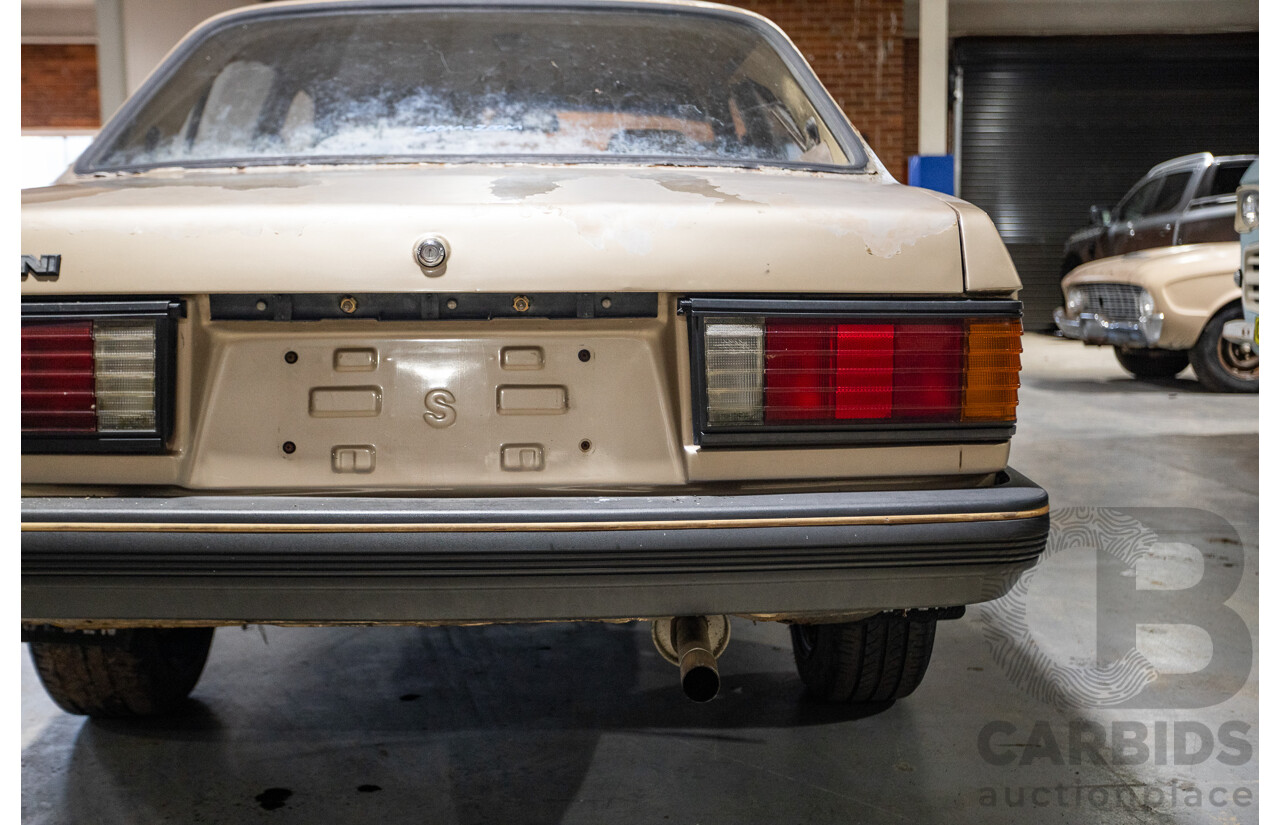 8/1982 Holden TF Gemini 4d Sedan Oyster Metallic 1.6L