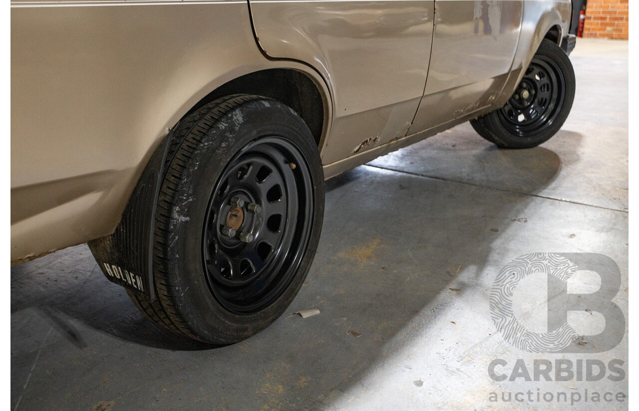8/1982 Holden TF Gemini 4d Sedan Oyster Metallic 1.6L