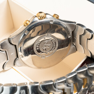 Longines Sport Wing Chronograph Watch, 35mm, Stainless Steel, Swiss Made