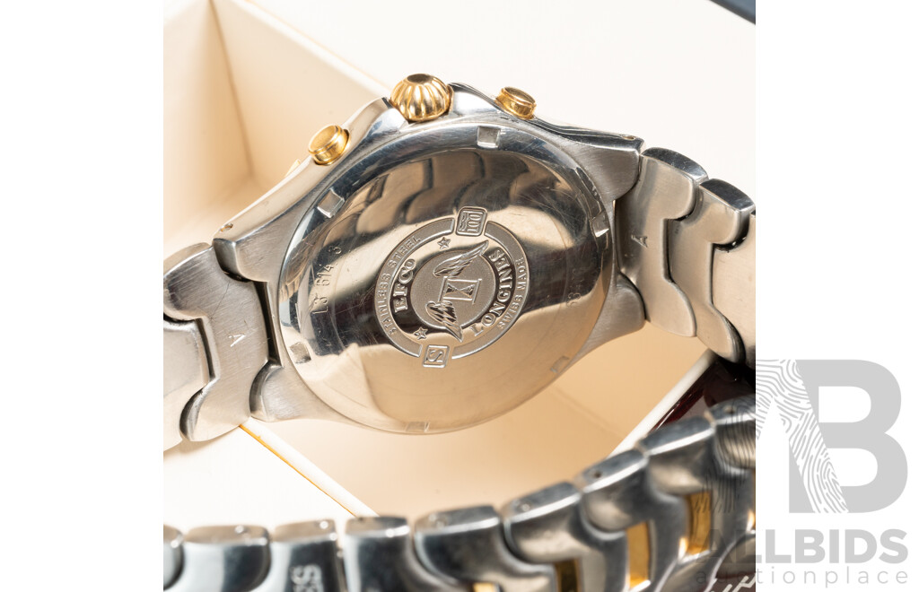 Longines Sport Wing Chronograph Watch, 35mm, Stainless Steel, Swiss Made