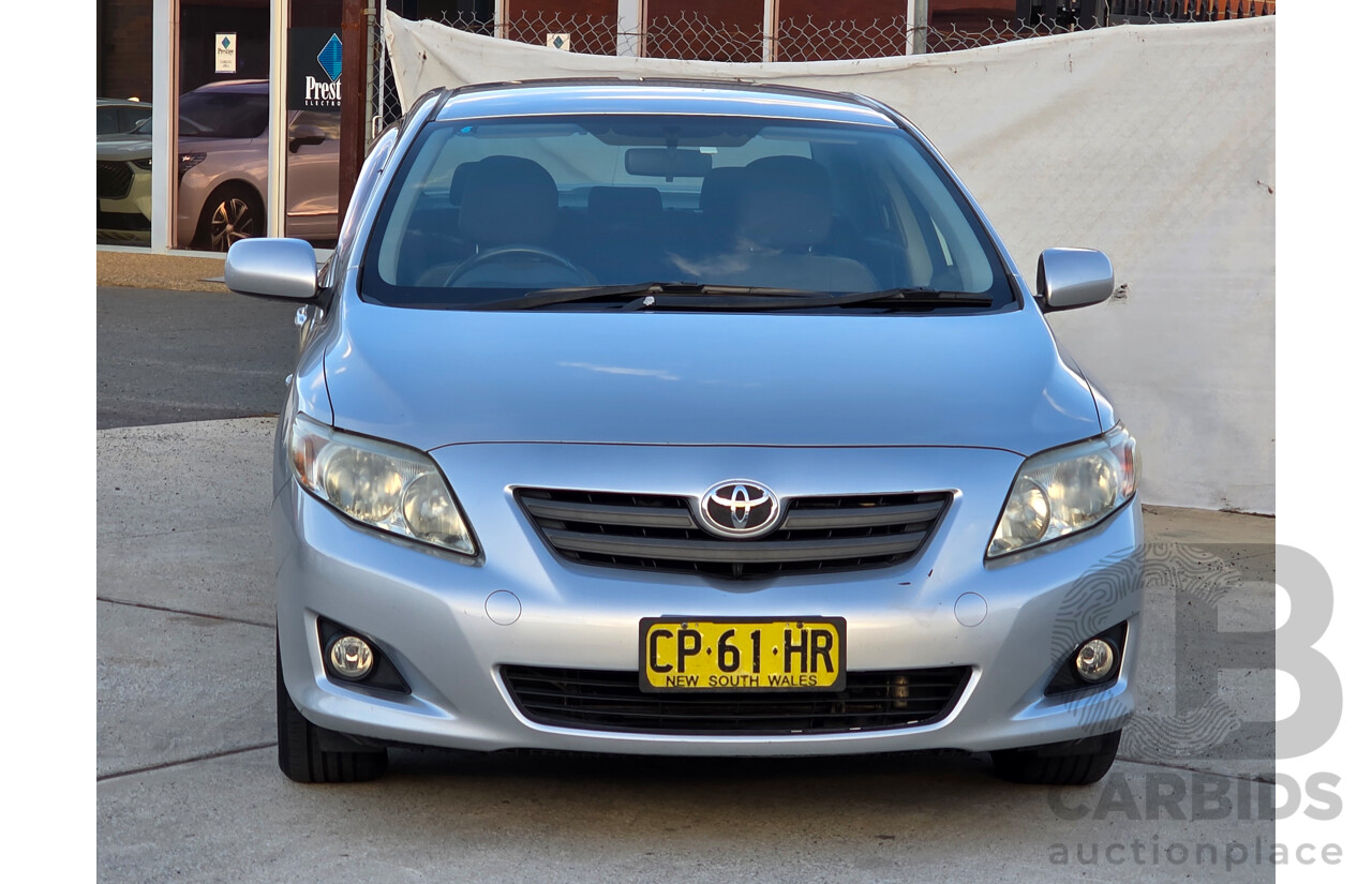 7/2008 Toyota Corolla Conquest ZRE152R 4d Sedan Silver 1.8L