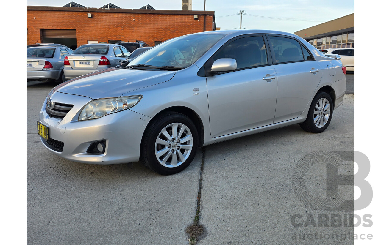 7/2008 Toyota Corolla Conquest ZRE152R 4d Sedan Silver 1.8L