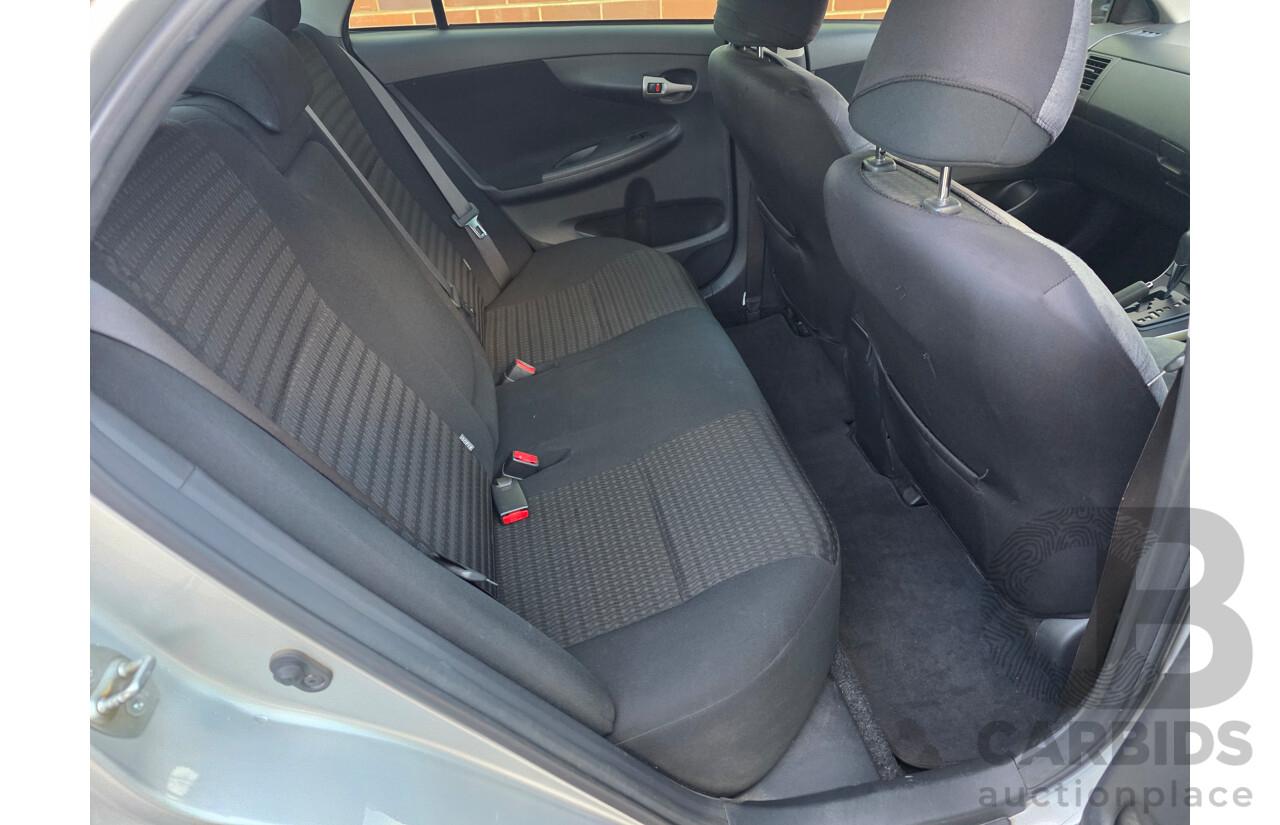 7/2008 Toyota Corolla Conquest ZRE152R 4d Sedan Silver 1.8L