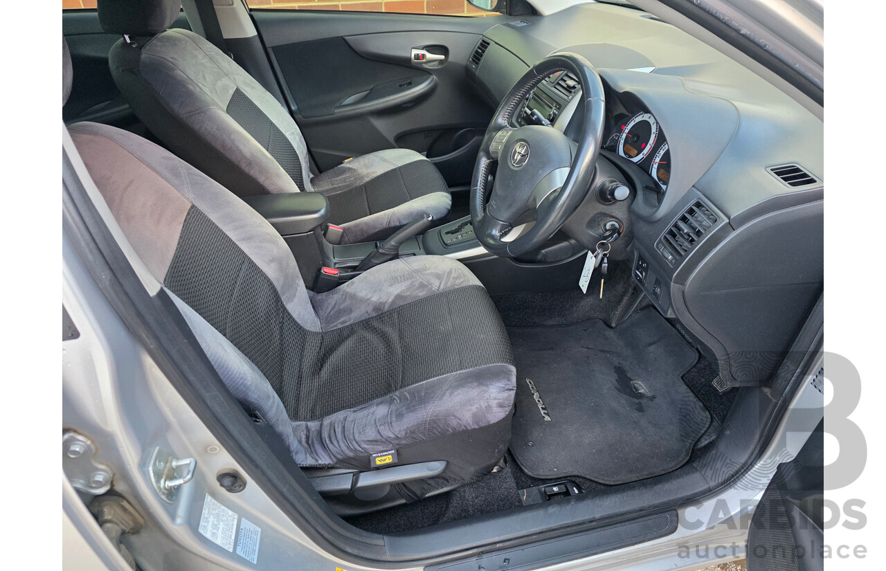 7/2008 Toyota Corolla Conquest ZRE152R 4d Sedan Silver 1.8L