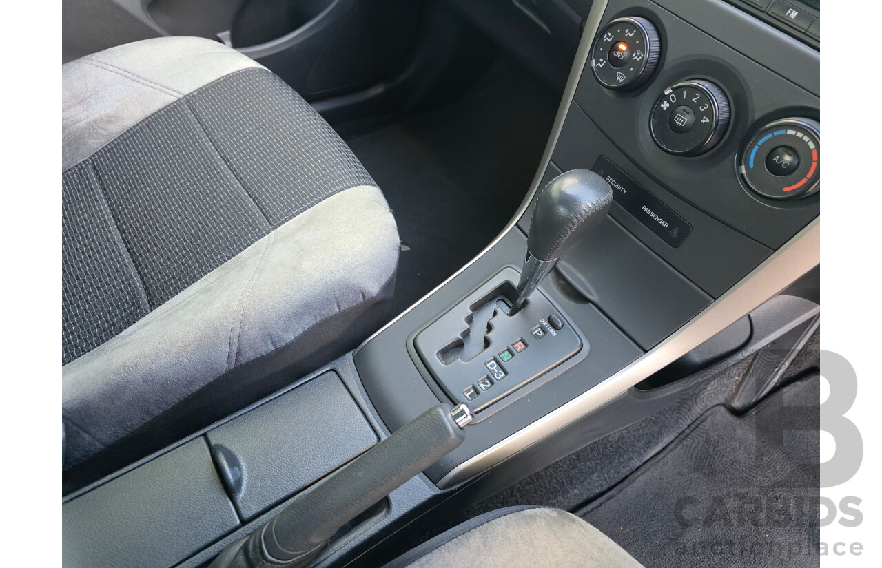 7/2008 Toyota Corolla Conquest ZRE152R 4d Sedan Silver 1.8L