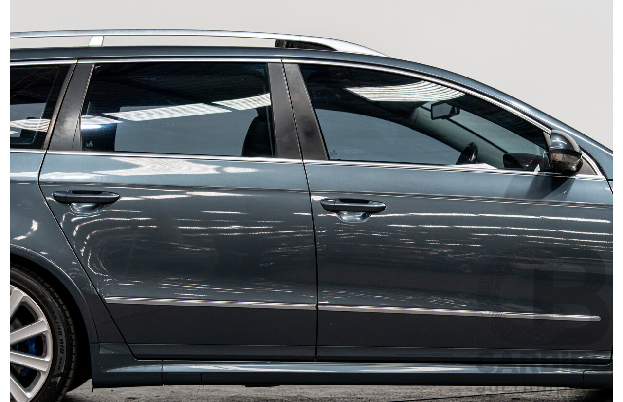 1/2010 Volkswagen Passat R36 3C (AWD) MY10 4d Wagon Icelandic Grey Metallic VR6 3.6L