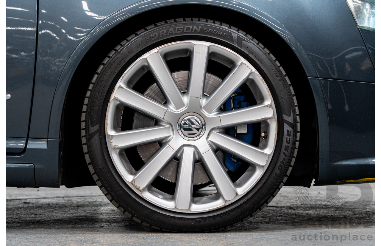 1/2010 Volkswagen Passat R36 3C (AWD) MY10 4d Wagon Icelandic Grey Metallic VR6 3.6L