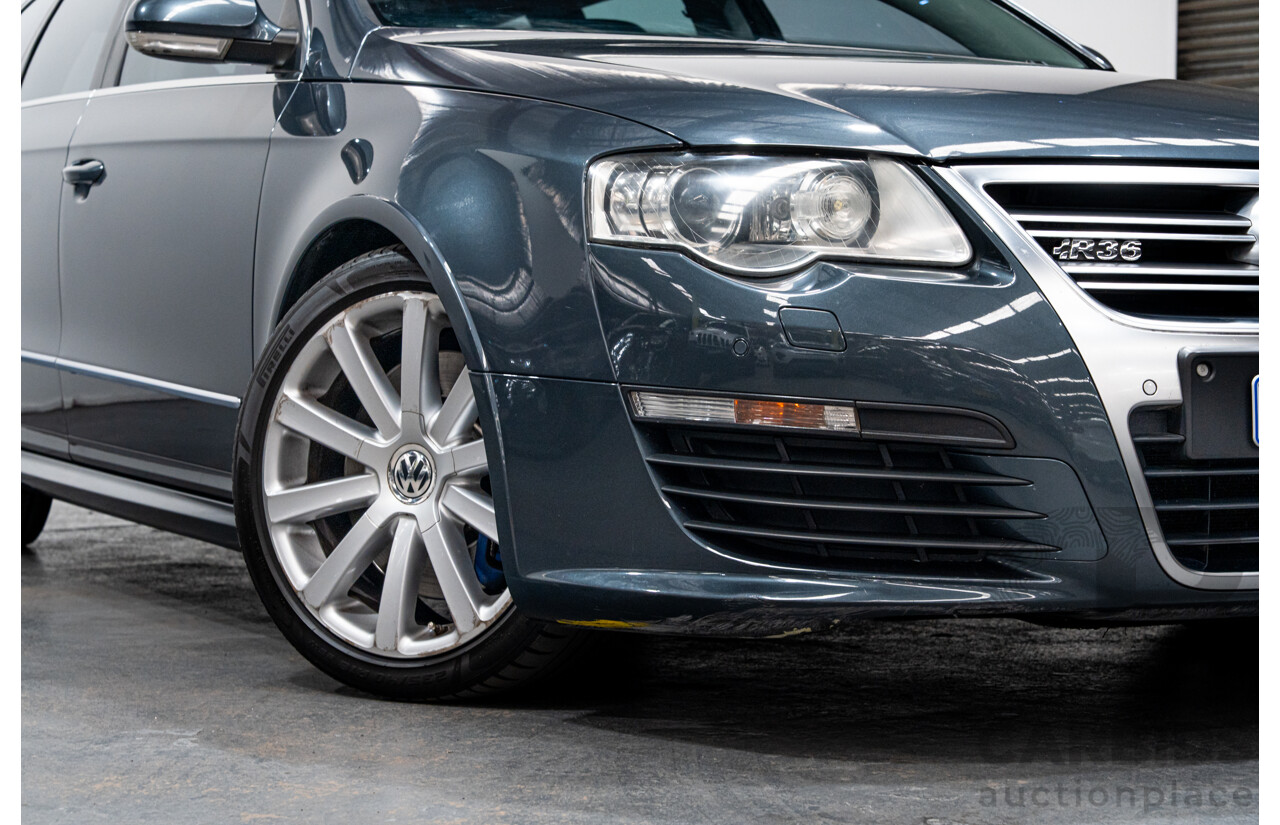 1/2010 Volkswagen Passat R36 3C (AWD) MY10 4d Wagon Icelandic Grey Metallic VR6 3.6L